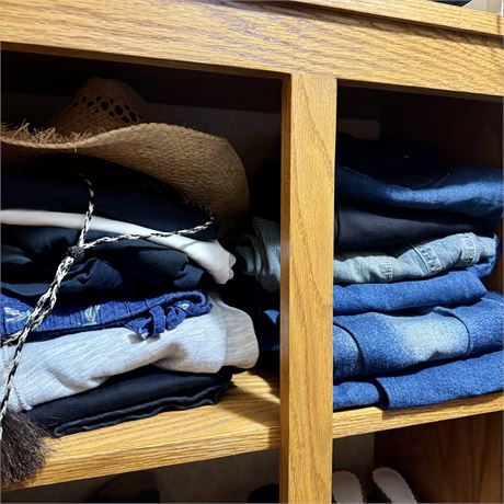 Left Side Top Shelf Cleanout - Women's Jeans and Leggings