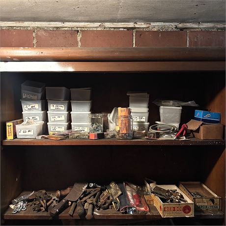 Shelf Cleanout - Parts, Pieces, Hardware and Such