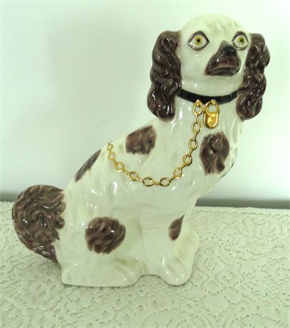 Porcelain Dog Figure