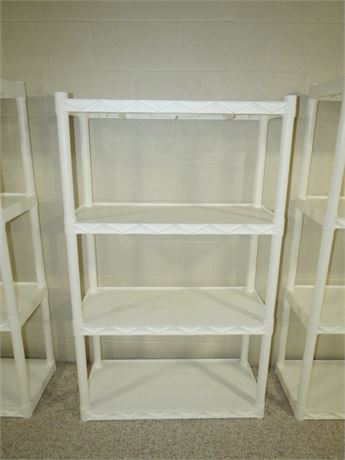 4 Shelf Plastic Shelf