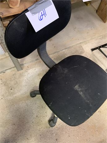 Small Black Student Desk Chair