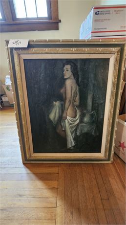 Original Signed Leo Nowak 1907-2001 Oil On Board