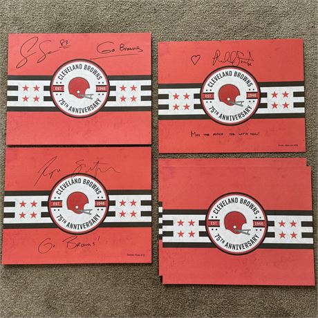 Cleveland Browns 2021 Training Camp AUTOGRAPHS