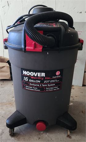 Hoover 16 Gallon Wet/Dry Vac