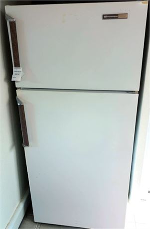 Vintage Westinghouse White Top-Freezer Refrigerator