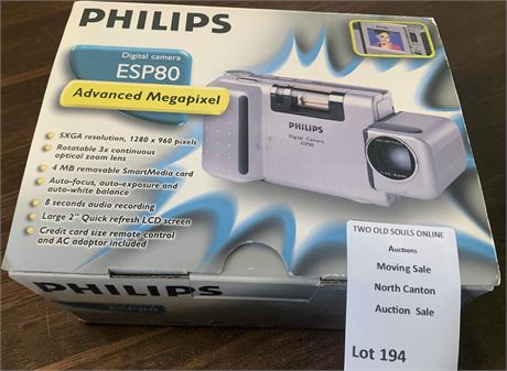 Philips ESP80 Digital Camera