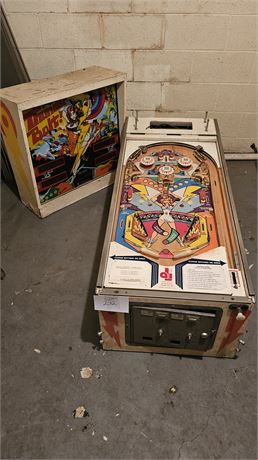 Vintage 1976 Allied Lesure ThunderBolt PinBall Machine