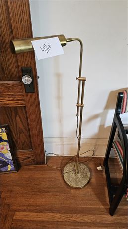 Brass Reading Floor Lamp