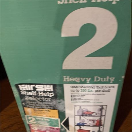 HIRSH Heavy Duty Steel Shelving In Original Box