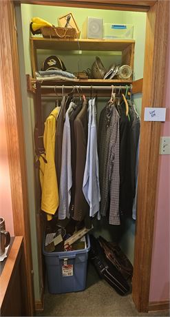 Closet Cleanout: Men Suit Coats Size 50. Pants 38x34, XL Long Sleeve Shirts, Bri