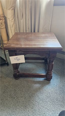 Wood Side Table