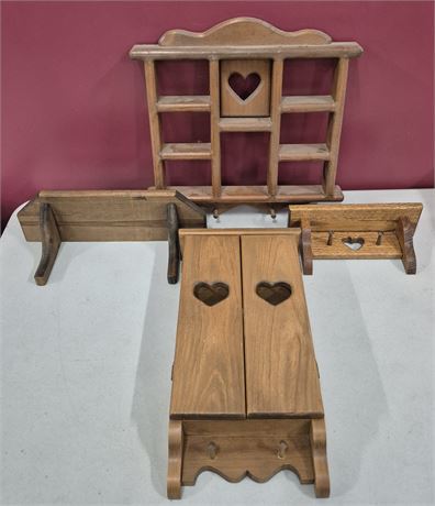Wood Decor Lot