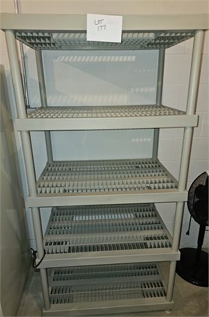 Sterilite Shelf Plastic