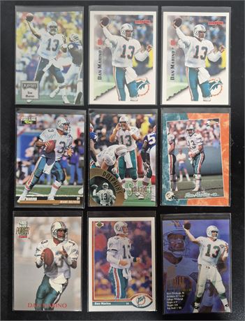 Dan Marino Card Lot