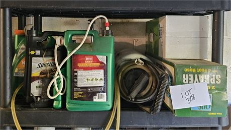 Garden/Lawn Care Sprayers, Chemicals & More