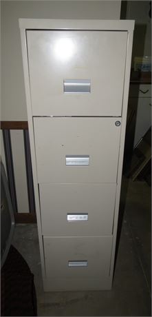 4 Drawer File Cabinet
