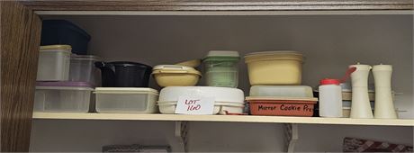 Shelf Cleanout- Vintage Tupperware & Plastic Storage