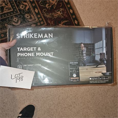 Strikeman Target & Phone Mount Laser Firearm Target NIB