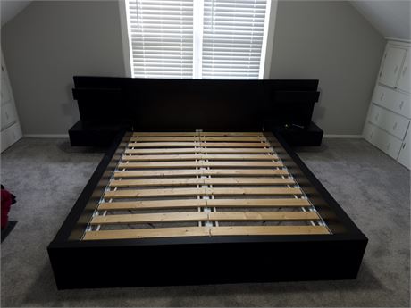 IKEA Sulton Lade Queen Bed Frame