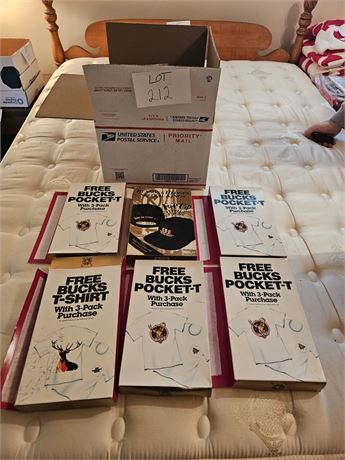 Mixed Phillip & Morris Tobacco Promo's- Caps, T-Shirts & More