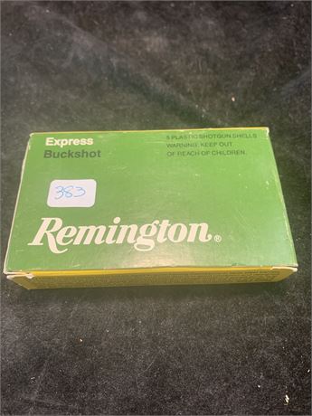 Remington 12 GA  Buckshot 5 Shotgun Shells