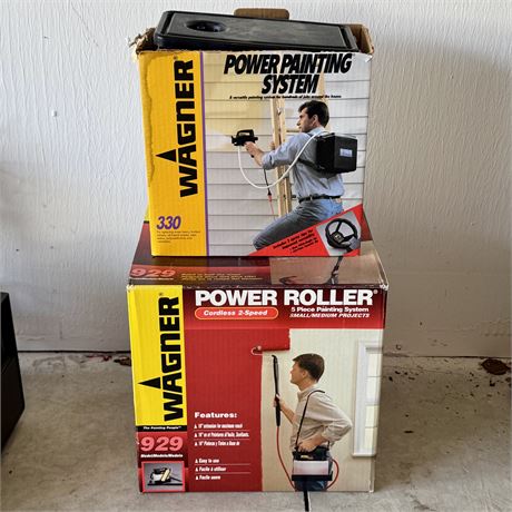 Wagner 330 Power Painting System & 929 Power Roller