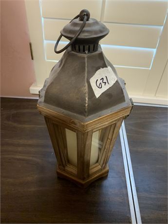 Metal Lantern Candle Holder