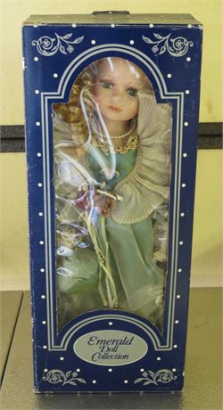 Emerald Doll Collection Porcelain Doll