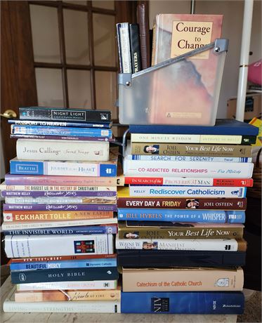 Religious Book Lot