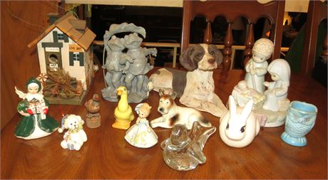 Figurines, Assorted Decor