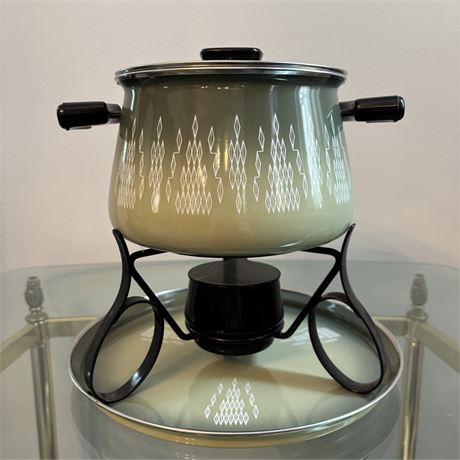 Retro 70's Fondue Pot