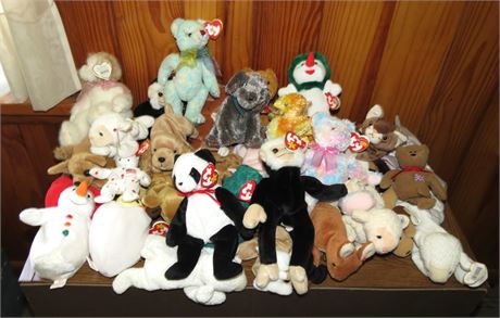 Assorted TY Beanie Babies