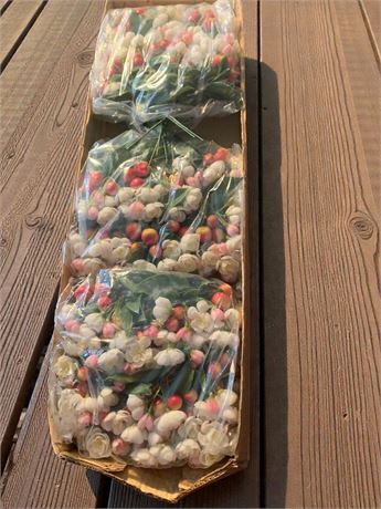 Large Lot - Heritage Crab Apple Fruit/Flower Pick Bundles - 9 Boxes Total