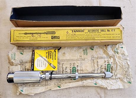 Stanley Yankee Automatic Push Drill