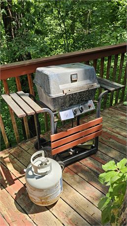 Charcoal Propane Grill