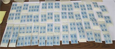 Vintage 1961 4 Cent 50th Anniversary Of The Republic Of China Stamps