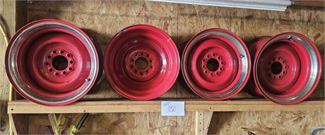 16" Red Rims