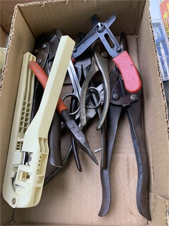 Pliers and Needle Nose Tin Snips and More