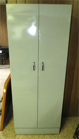 Metal Cabinet With Tins