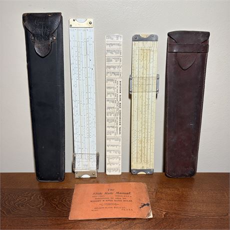 Vintage Slide Rules, Engineering Instruments