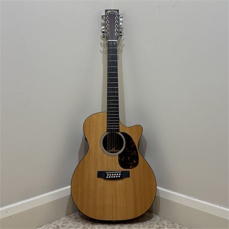 Martin (GPC12PA4) 12 String Acoustic Electric Guitar w/ Hard Case