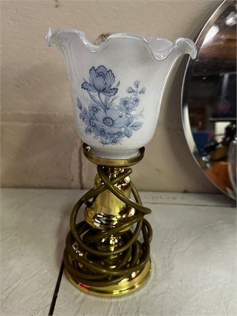 Vintage Small Hurricane Lamp