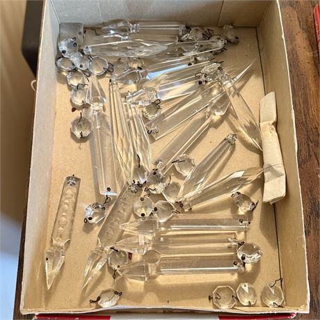 Collection of Vintage Crystal Prisms