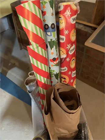 Wrapping Paper Storage