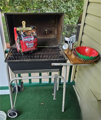 Kenmore Charcoal Grill & Accessories