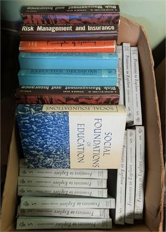 Vintage Textbook Lot