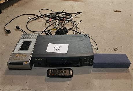 VHS Player & More