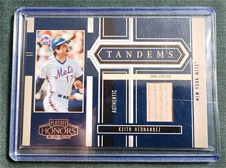 Keith Hernandez, Lenny Dykstra Mem Card