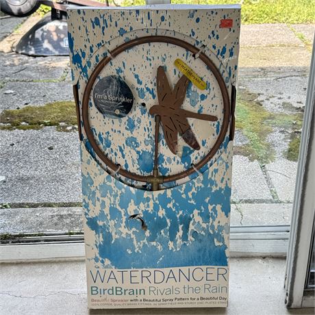New - Waterdancer Copper Weathervane Style Sprinkler