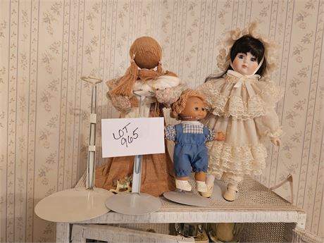 Mixed Dolls - Different Sizes & Makers
